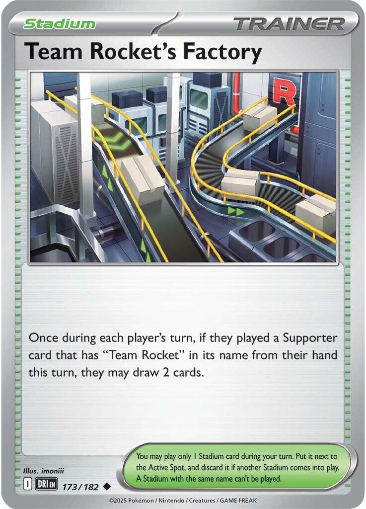 Team Rocket's Factory (173/182) [Scarlet & Violet: Destined Rivals] | Good Games Adelaide SA