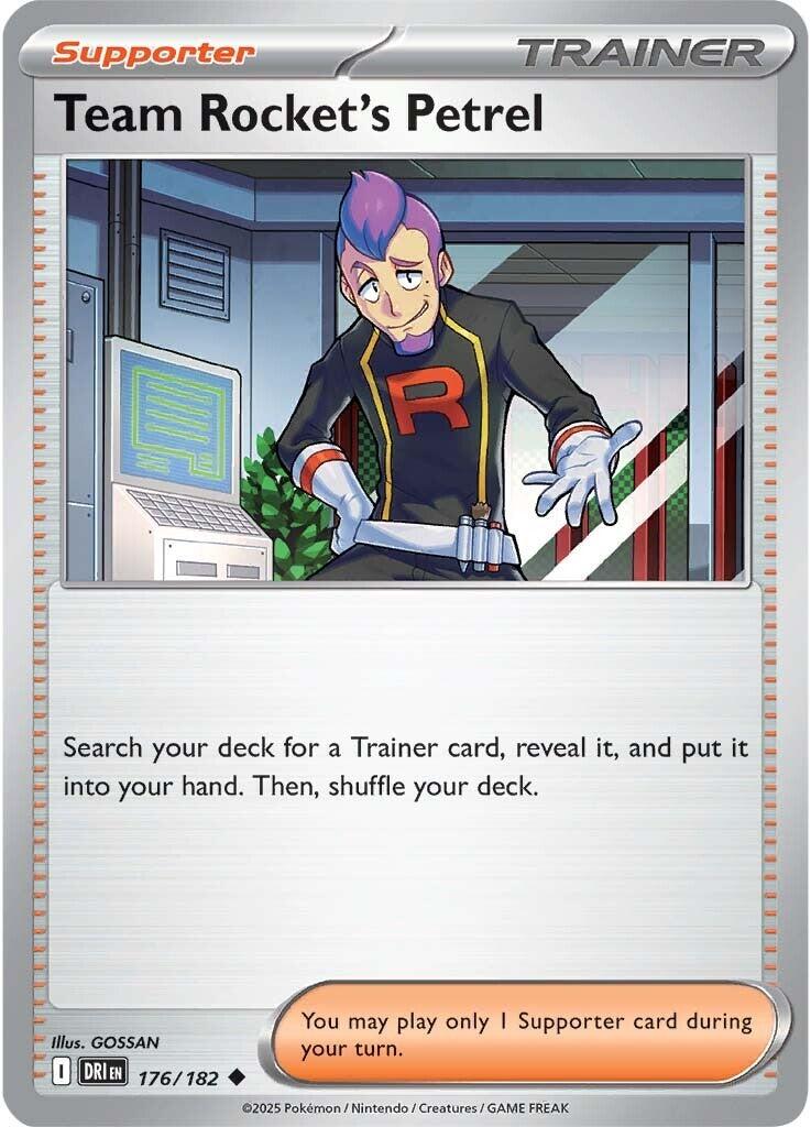 Team Rocket's Petrel (176/182) [Scarlet & Violet: Destined Rivals] | Good Games Adelaide SA