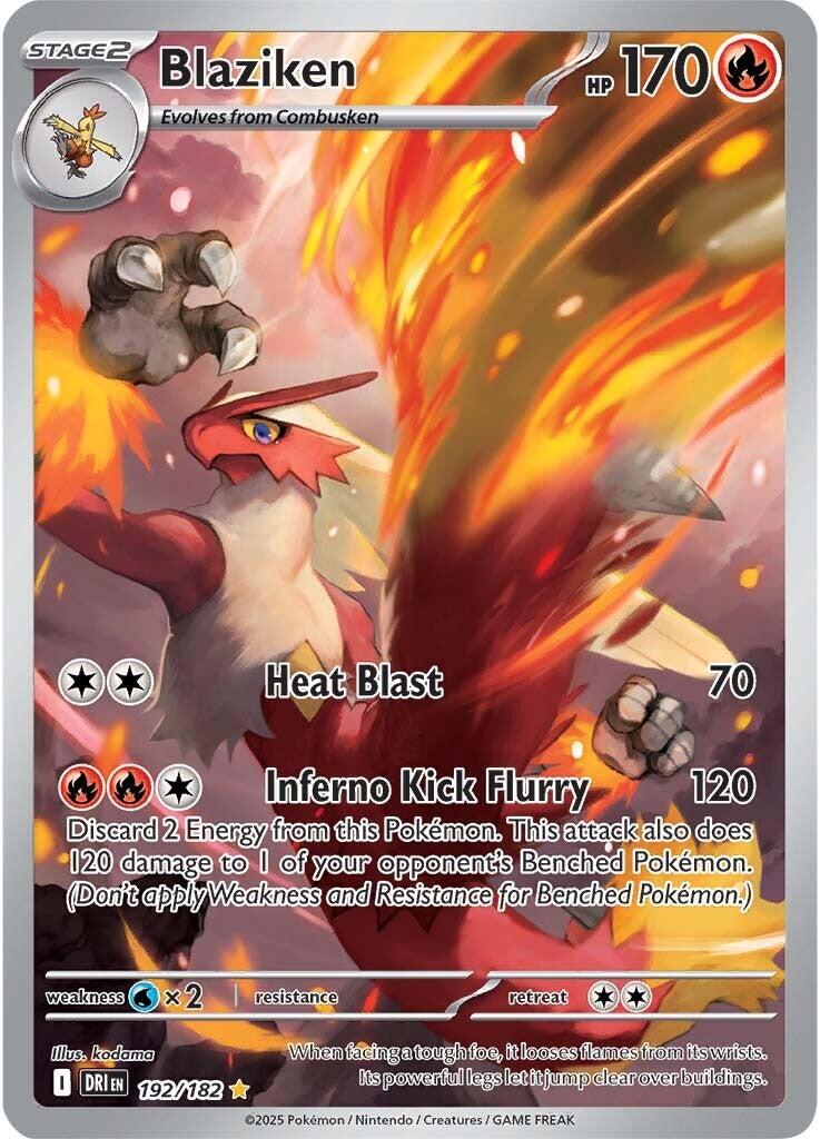 Blaziken (192/182) [Scarlet & Violet: Destined Rivals] | Good Games Adelaide SA