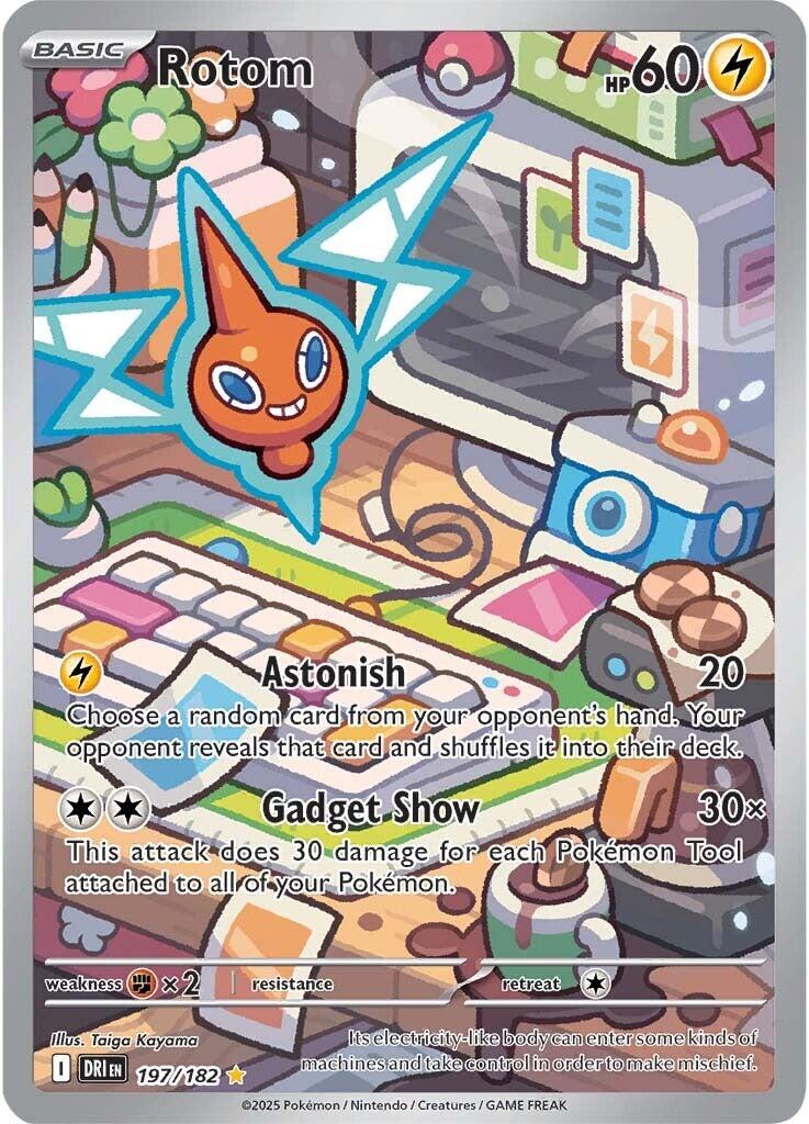 Rotom (197/182) [Scarlet & Violet: Destined Rivals] | Good Games Adelaide SA