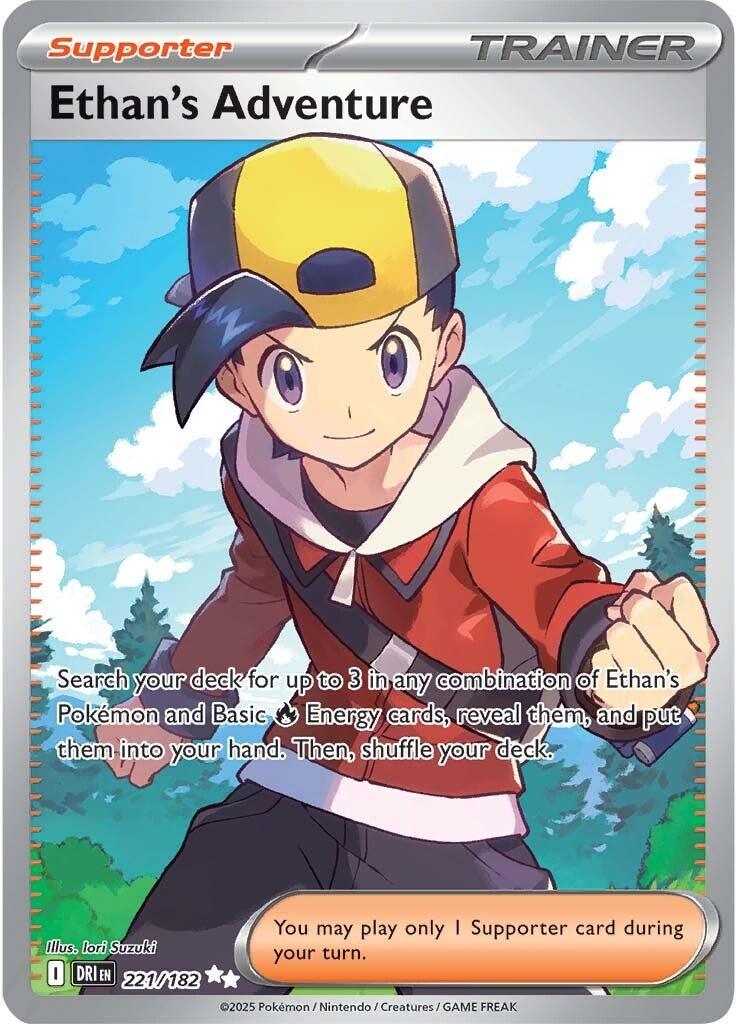 Ethan's Adventure (221/182) [Scarlet & Violet: Destined Rivals] | Good Games Adelaide SA