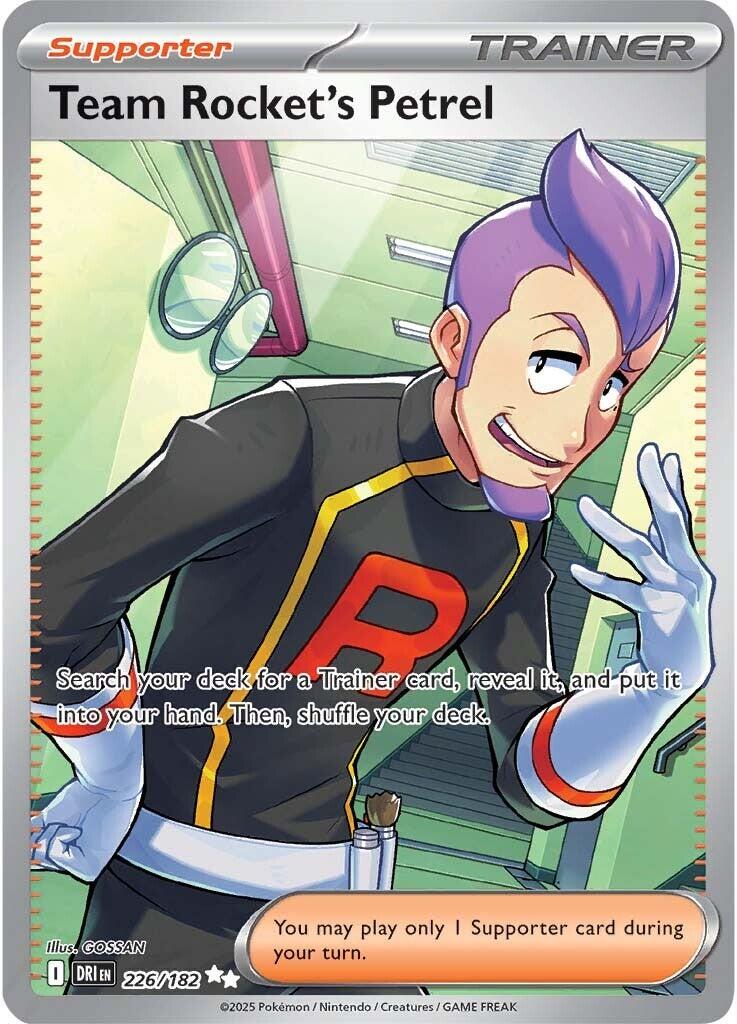 Team Rocket's Petrel (226/182) [Scarlet & Violet: Destined Rivals] | Good Games Adelaide SA