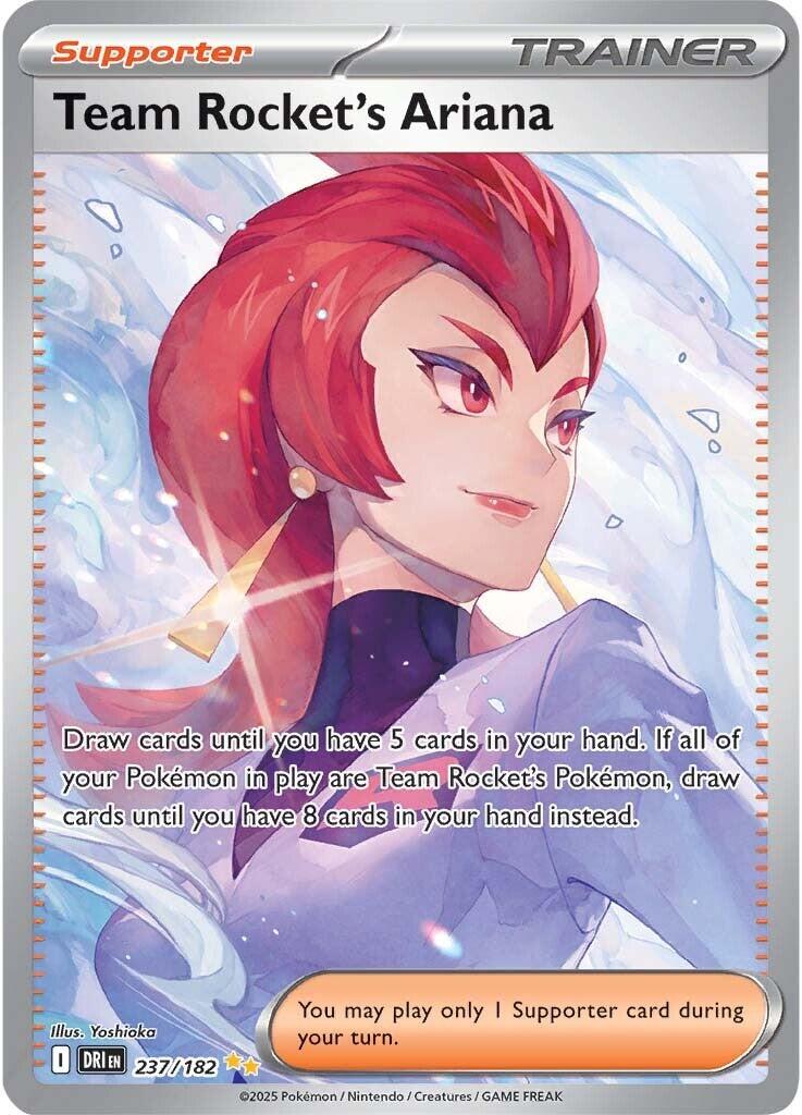 Team Rocket's Ariana (237/182) [Scarlet & Violet: Destined Rivals] | Good Games Adelaide SA