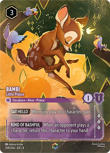 Bambi - Little Prince (Enchanted) (209/204) [Reign of Jafar] | Good Games Adelaide SA