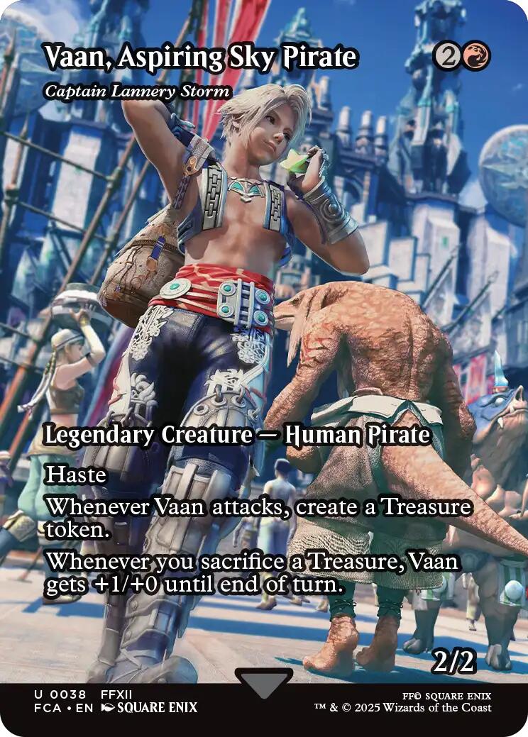Vaan, Aspiring Sky Pirate - Captain Lannery Storm (Showcase) [FINAL FANTASY : Through the Ages] | Good Games Adelaide SA