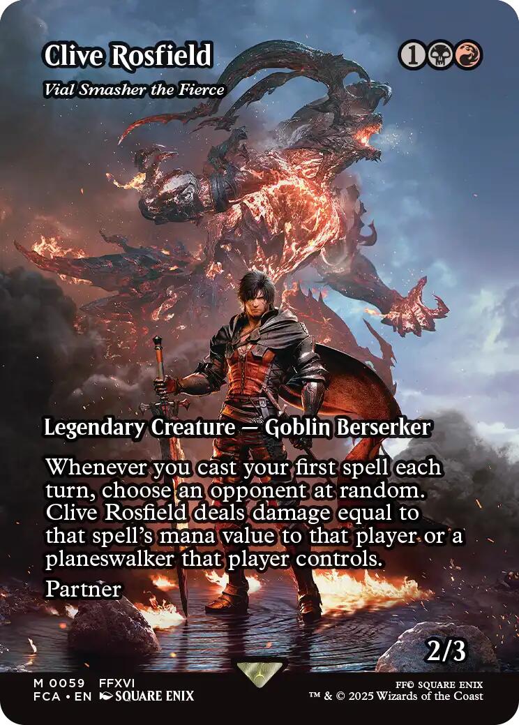 Clive Rosfield - Vial Smasher the Fierce (Showcase) [FINAL FANTASY : Through the Ages] | Good Games Adelaide SA