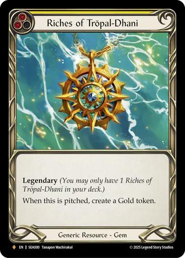 Riches of Tropal-Dhani [SEA000] (High Seas)  Rainbow Foil | Good Games Adelaide SA