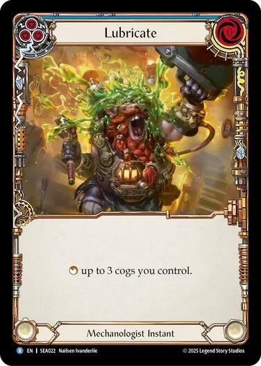 Lubricate [SEA022] (High Seas)  Rainbow Foil | Good Games Adelaide SA