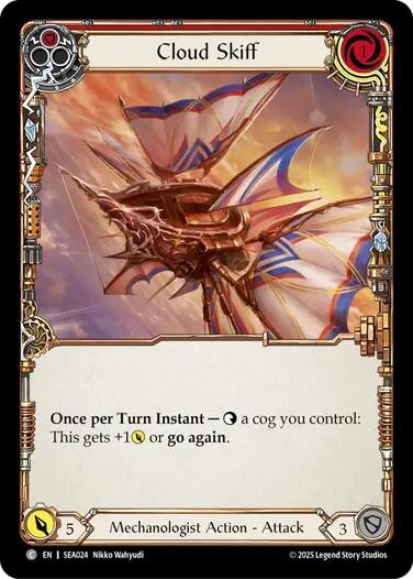 Cloud Skiff (Red) [SEA024] (High Seas) | Good Games Adelaide SA