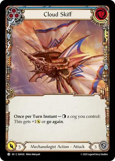 Cloud Skiff (Blue) [SEA026] (High Seas) | Good Games Adelaide SA