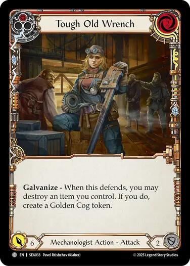 Tough Old Wrench (Red) [SEA033] (High Seas) | Good Games Adelaide SA