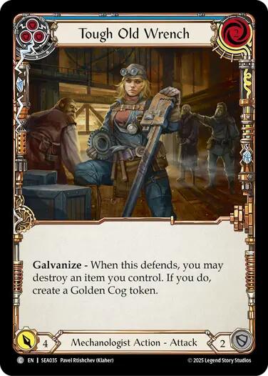 Tough Old Wrench (Blue) [SEA035] (High Seas) | Good Games Adelaide SA