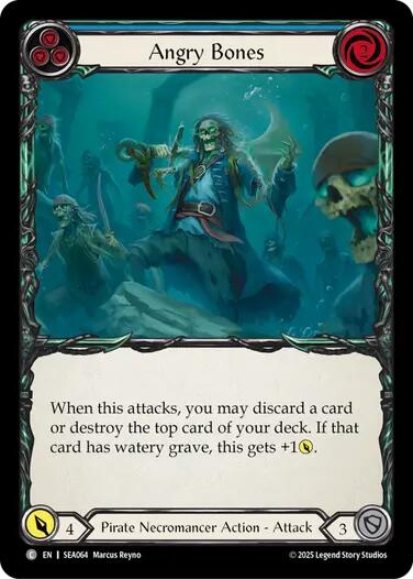 Angry Bones (Blue) [SEA064] (High Seas) | Good Games Adelaide SA