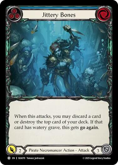 Jittery Bones (Blue) [SEA070] (High Seas) | Good Games Adelaide SA