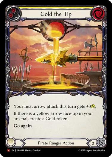 Gold the Tip [SEA088] (High Seas)  Rainbow Foil | Good Games Adelaide SA