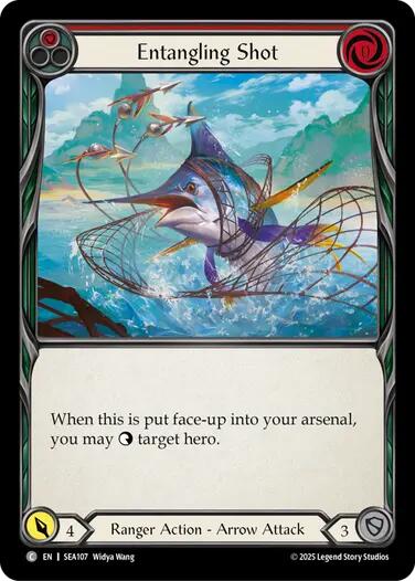 Entangling Shot [SEA107] (High Seas)  Rainbow Foil | Good Games Adelaide SA