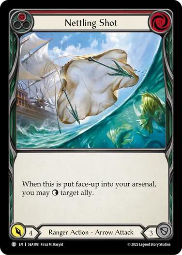 Nettling Shot [SEA108] (High Seas)  Rainbow Foil | Good Games Adelaide SA
