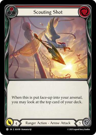 Scouting Shot [SEA109] (High Seas)  Rainbow Foil | Good Games Adelaide SA