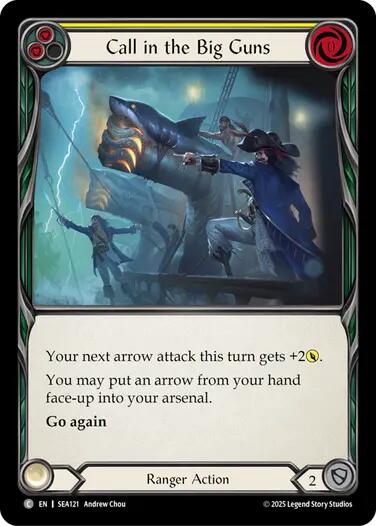 Call in the Big Guns (Yellow) [SEA121] (High Seas) | Good Games Adelaide SA