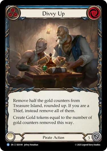 Divvy Up [SEA144] (High Seas)  Rainbow Foil | Good Games Adelaide SA