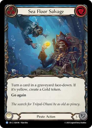 Sea Floor Salvage [SEA146] (High Seas)  Rainbow Foil | Good Games Adelaide SA