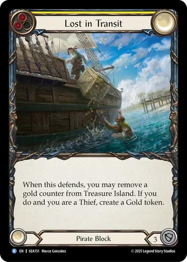 Lost in Transit [SEA151] (High Seas)  Rainbow Foil | Good Games Adelaide SA