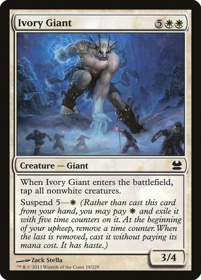 Ivory Giant 19 (Modern Masters)  - Foil | Good Games Adelaide SA