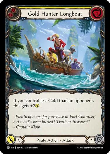 Gold Hunter Longboat [SEA163] (High Seas) | Good Games Adelaide SA