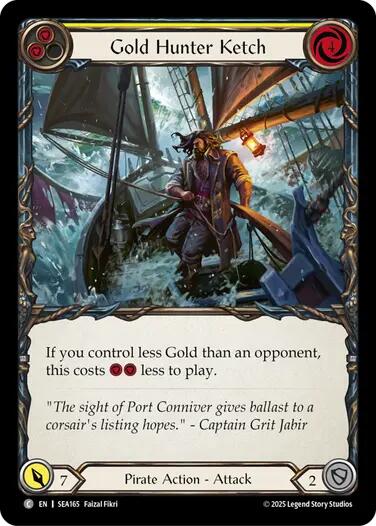 Gold Hunter Ketch [SEA165] (High Seas) | Good Games Adelaide SA
