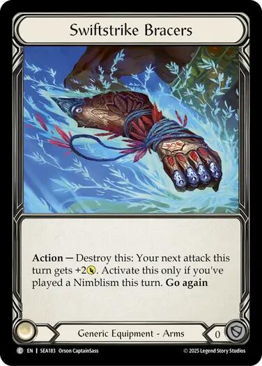 Swiftstrike Bracers [SEA183] (High Seas) | Good Games Adelaide SA