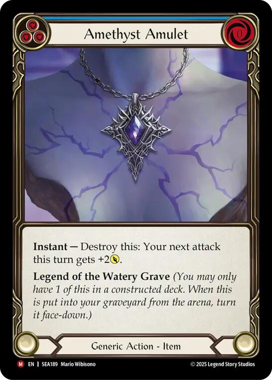 Amethyst Amulet [SEA189] (High Seas) | Good Games Adelaide SA