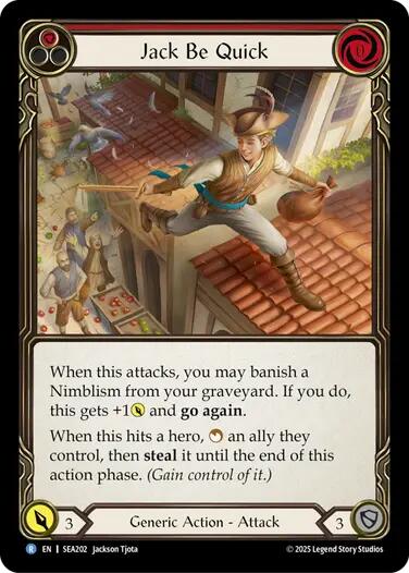 Jack Be Quick [SEA202] (High Seas)  Rainbow Foil | Good Games Adelaide SA