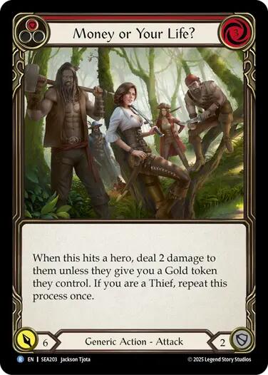 Money or Your Life? (Red) [SEA203] (High Seas)  Rainbow Foil | Good Games Adelaide SA