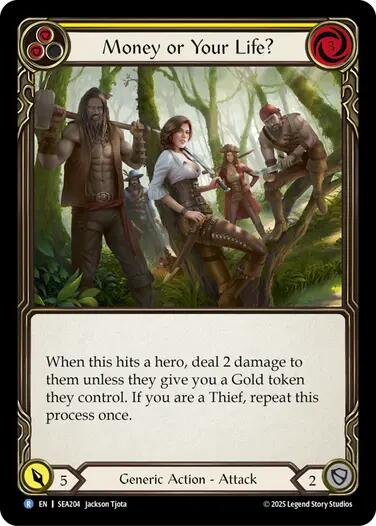 Money or Your Life? (Yellow) [SEA204] (High Seas) | Good Games Adelaide SA