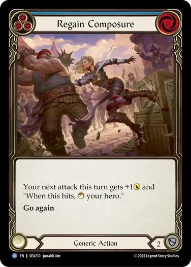 Regain Composure [SEA210] (High Seas)  Rainbow Foil | Good Games Adelaide SA