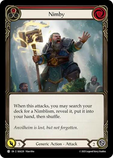 Nimby (Red) [SEA220] (High Seas) | Good Games Adelaide SA