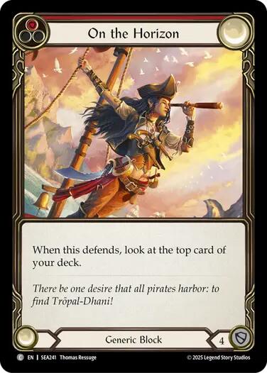 On the Horizon (Red) [SEA241] (High Seas) | Good Games Adelaide SA