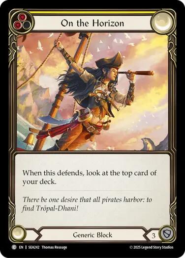 On the Horizon (Yellow) [SEA242] (High Seas) | Good Games Adelaide SA