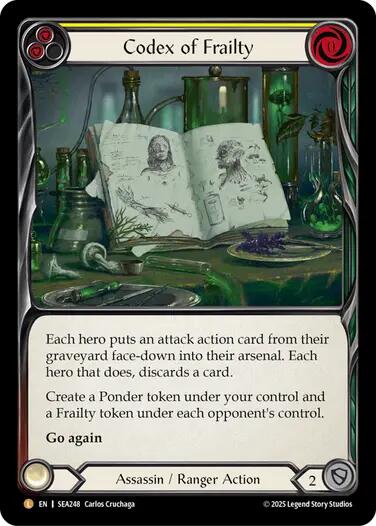 Codex of Frailty [SEA248] (High Seas) | Good Games Adelaide SA