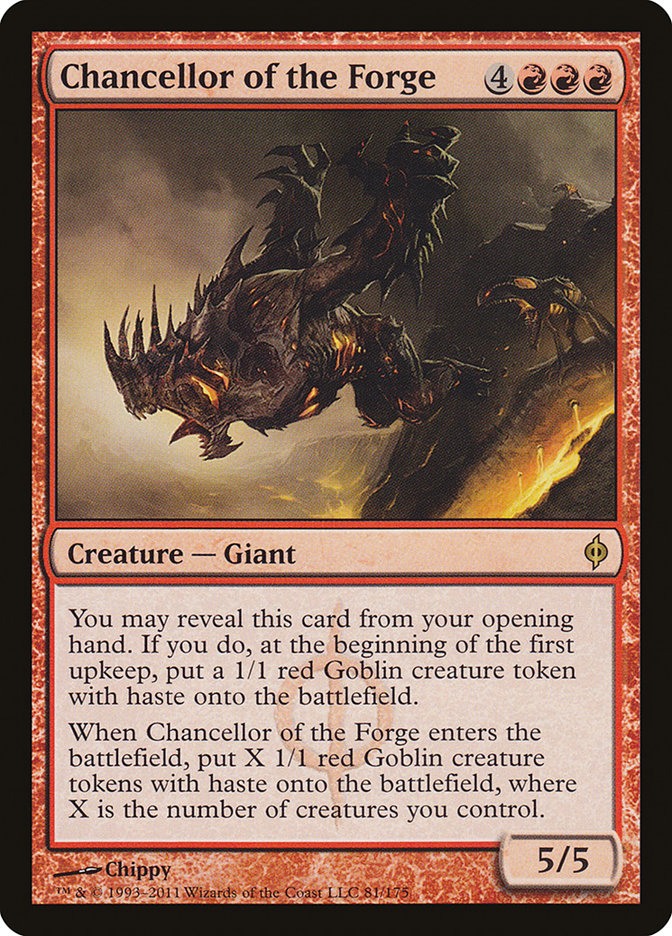 Chancellor of the Forge 81 (New Phyrexia)  - Foil | Good Games Adelaide SA