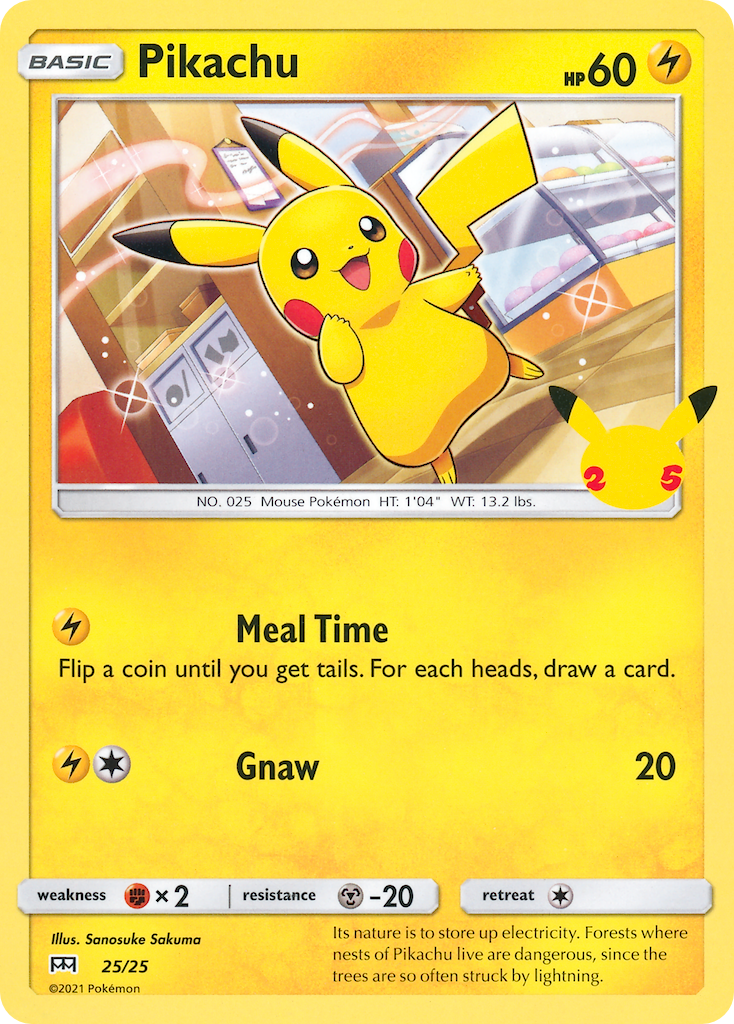 Pikachu (25/25) [McDonald's 25th Anniversary] | Good Games Adelaide SA