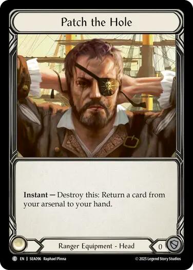 Patch the Hole (Treasure) [SEA096] (High Seas)  Cold Foil | Good Games Adelaide SA