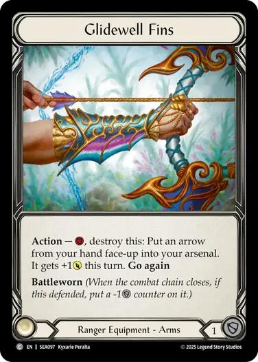 Glidewell Fins (Treasure) [SEA097] (High Seas)  Cold Foil | Good Games Adelaide SA