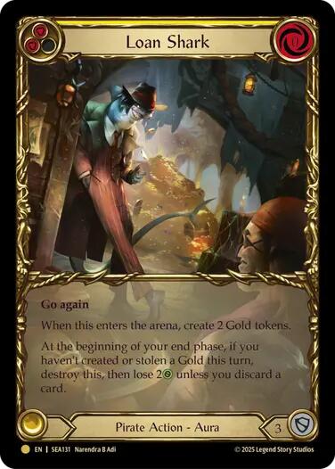 Loan Shark (Treasure) [SEA131] (High Seas)  Cold Foil | Good Games Adelaide SA