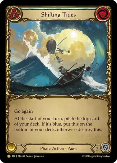 Shifting Tides (Treasure) [SEA148] (High Seas)  Cold Foil | Good Games Adelaide SA