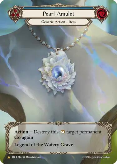 Pearl Amulet (Treasure) [SEA193] (High Seas)  Cold Foil | Good Games Adelaide SA
