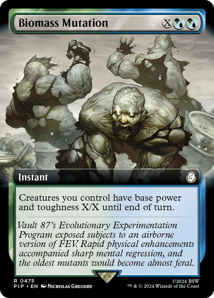 Biomass Mutation (Extended Art) [Fallout] | Good Games Adelaide SA