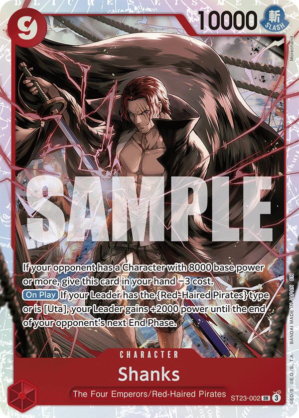 Shanks (002) [Starter Deck: Red Shanks] | Good Games Adelaide SA