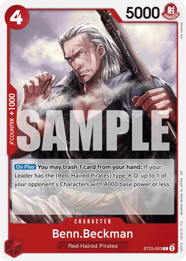 Benn.Beckman [Starter Deck: Red Shanks] | Good Games Adelaide SA