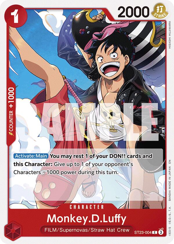 Monkey.D.Luffy [Starter Deck: Red Shanks] | Good Games Adelaide SA